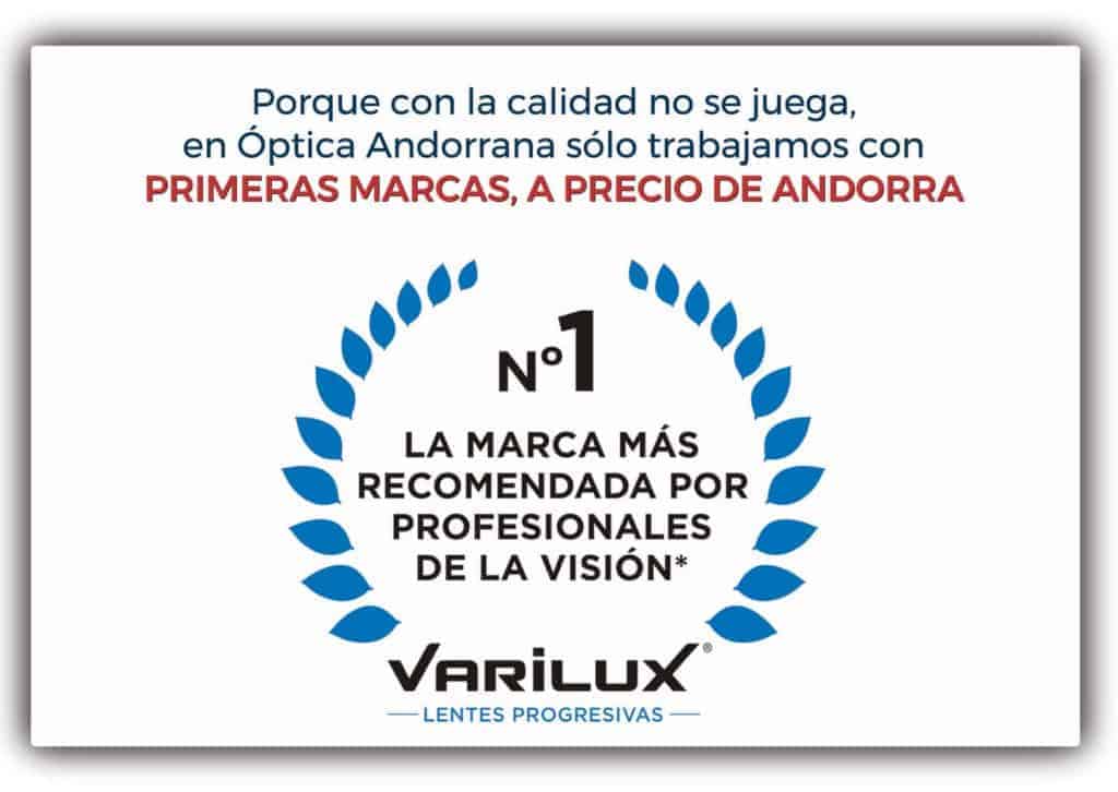 progresivos lentes progresivas varilux essilor optica andorrana en teruel