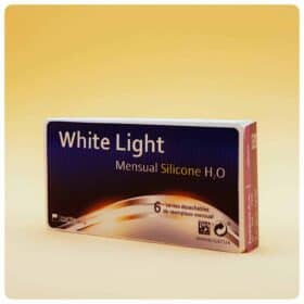 Lentillas mensuales White Light Silicone H2O